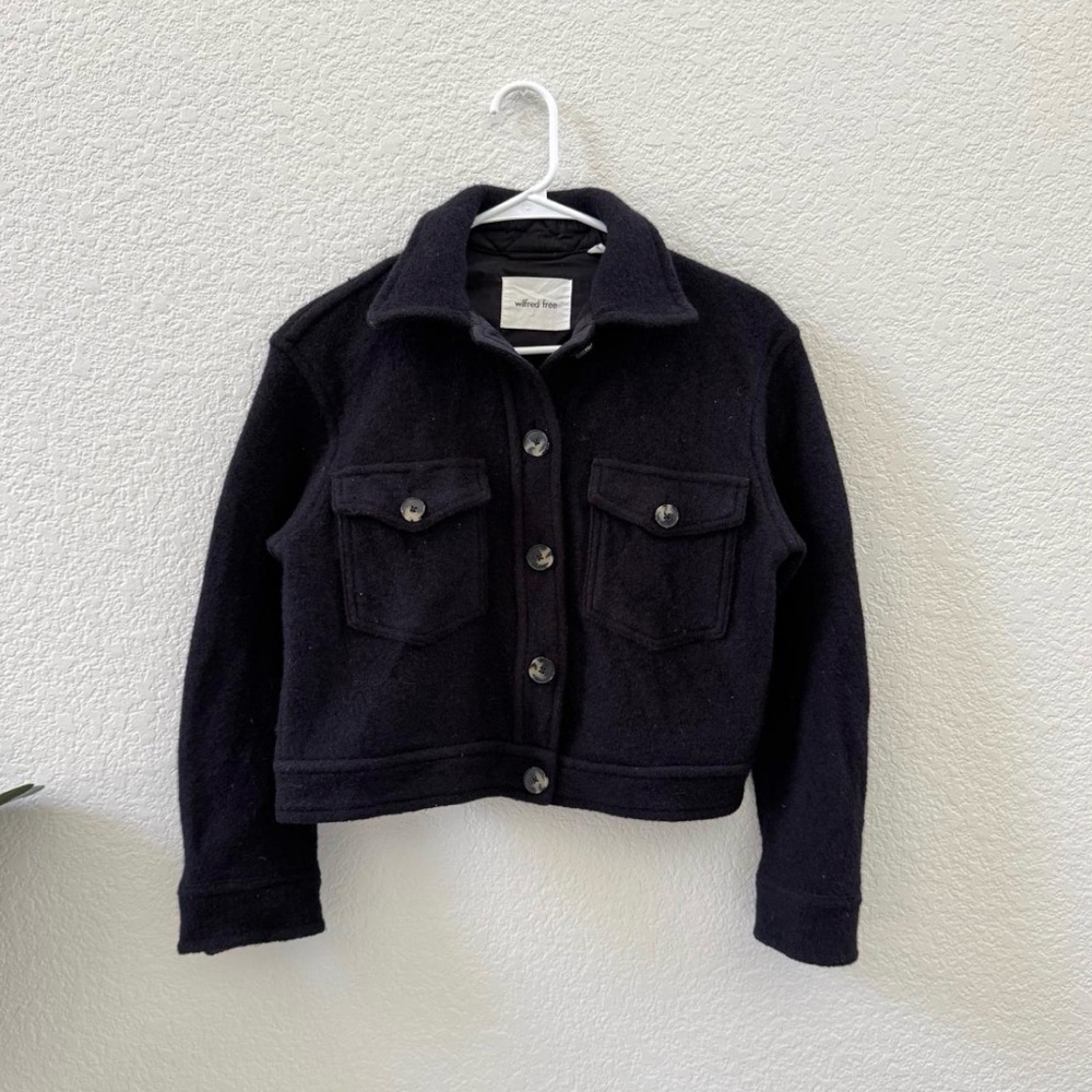Aritzia Black Wool Jacket XS